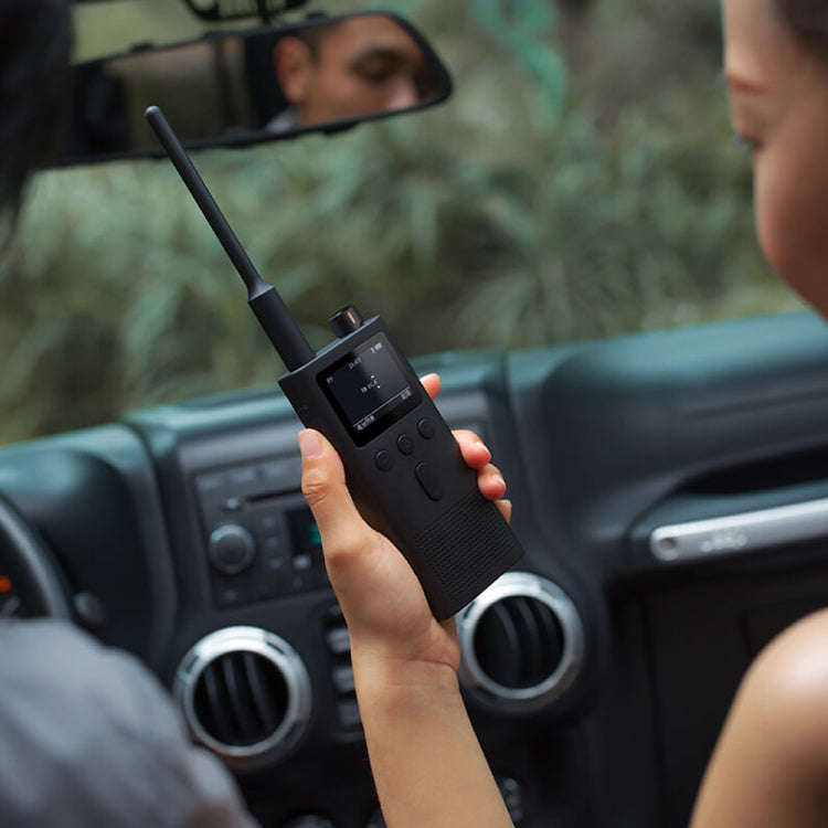 Original Xiaomi IP65 Waterproof UV Dual Band Walkie Talkie 2(Black)