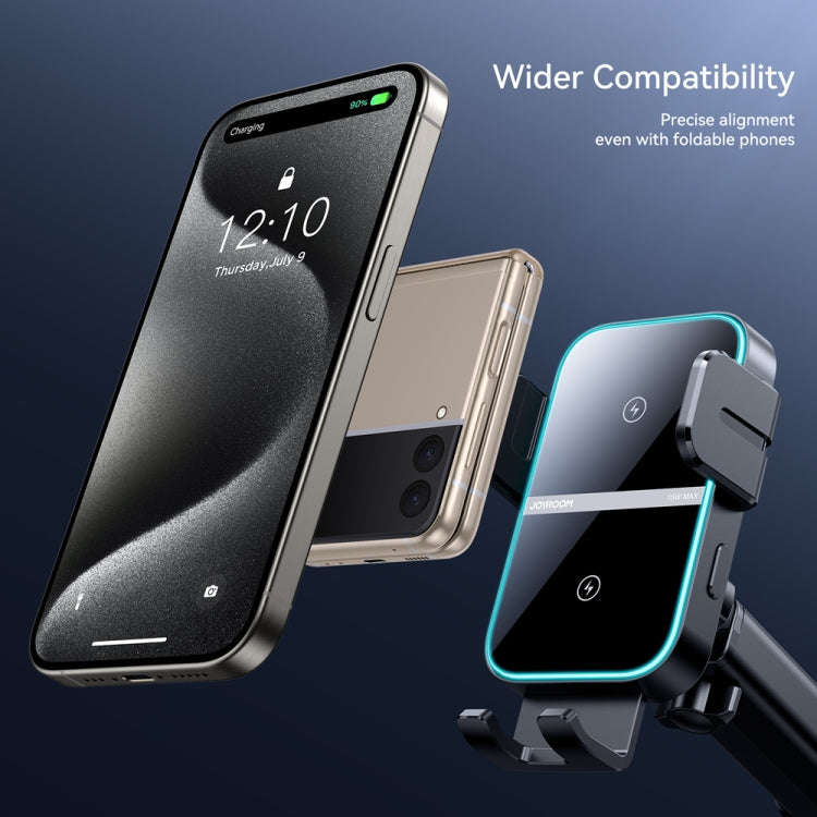 JOYROOM JR-ZS246S Car Instrument Platform Wireless Charger Phone Holder(Black)