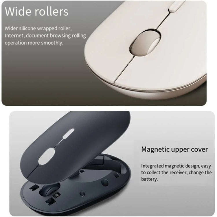 Original Xiaomi XMBXSB01YM Bluetooth Dual Mode Silent Portable Mouse 3(Gold)