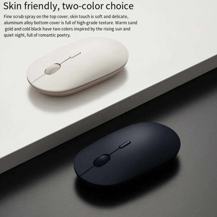 Original Xiaomi XMBXSB01YM Bluetooth Dual Mode Silent Portable Mouse 3(Gold)