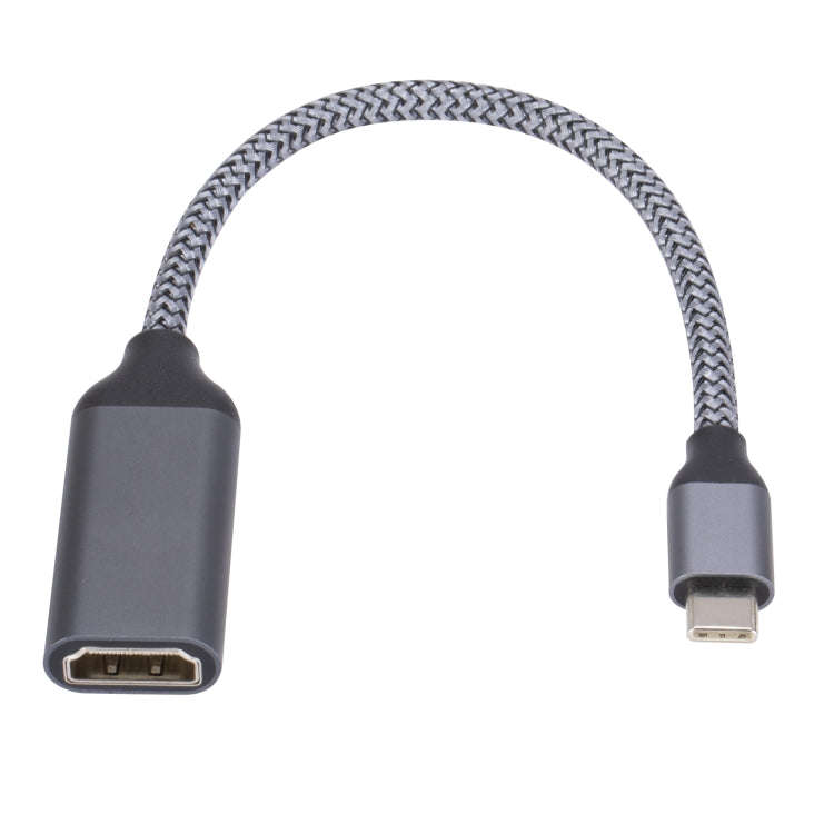 Type-C to HDMI 4K HD Projection Conversion Cable(Grey)