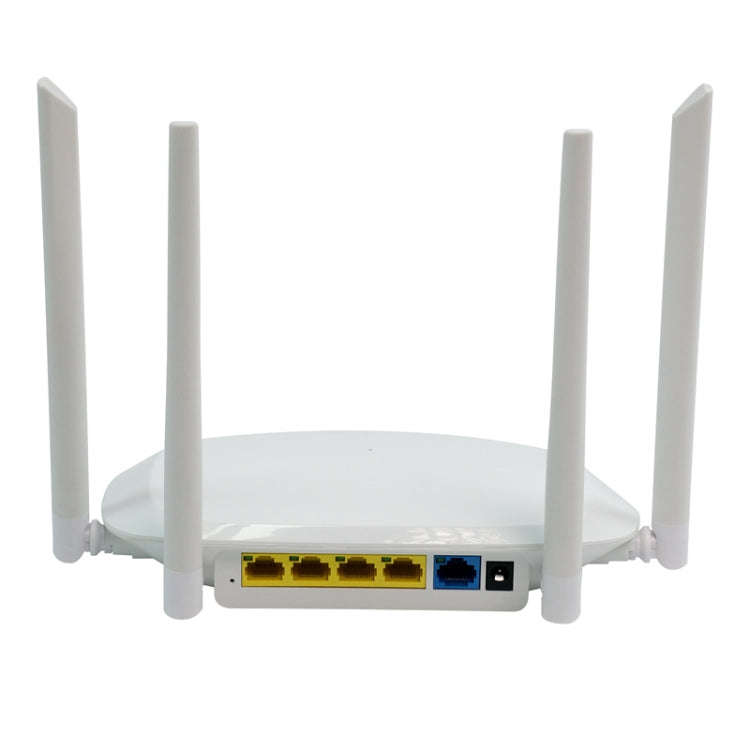 1200M High Speed Dual Band 5G Gigabit WiFi Wireless Router, Plug Type:EU Plug