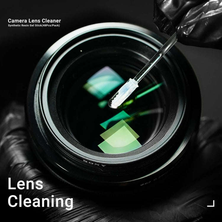 2UUL CL21 48pcs/box Camera Lens Dust Cleaning Synthetic Resin Gel Stick