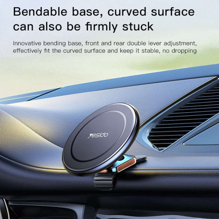 Yesido C126 Car Center Console Magsafe Magnetic Phone Holder(Black)