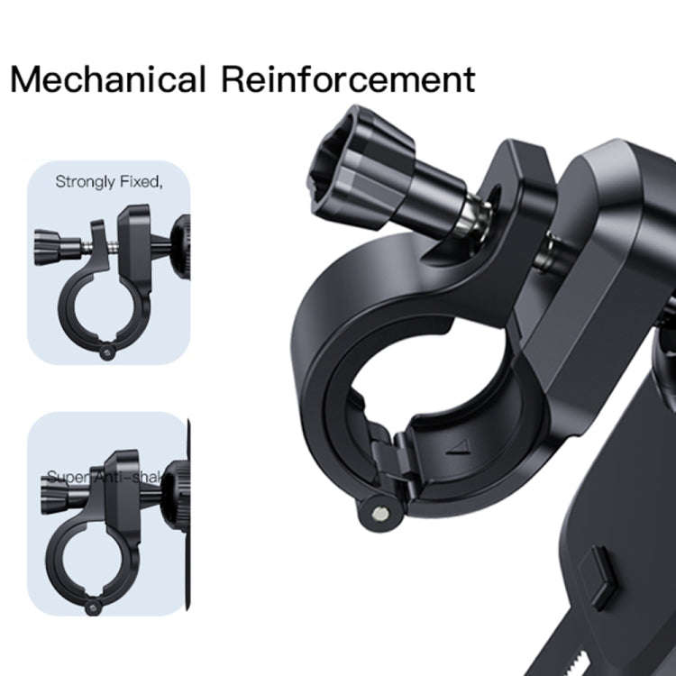 Yesido C127 Dual Side Adjustable Bicycle Handle Phone Holder(Black)