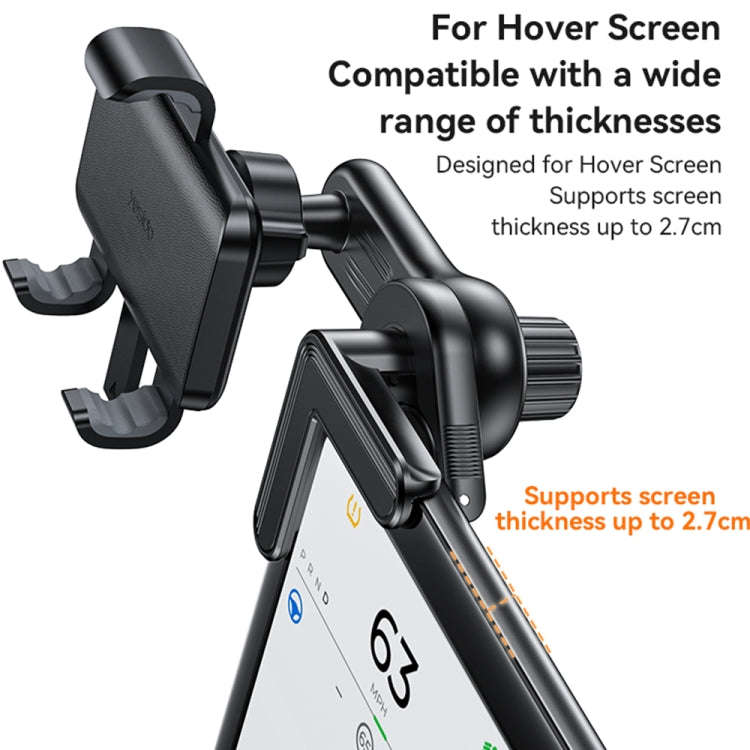 Yesido C250 Phone Clamp Holder For Car Floating Screen(Black)