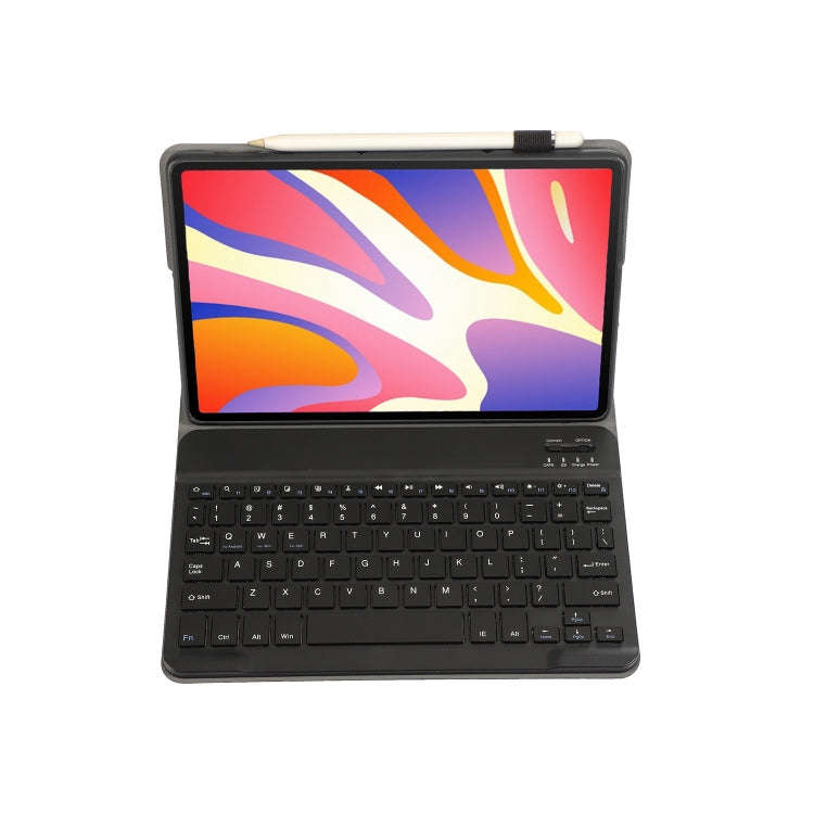 For Huawei MatePad SE 11 2024 AH21 Ultra-thin Detachable Bluetooth Keyboard Leather Tablet Case(B...