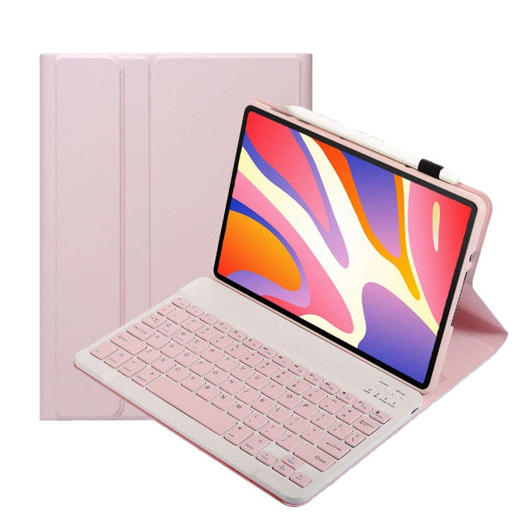 For Huawei MatePad SE 11 2024 AH21 Ultra-thin Detachable Bluetooth Keyboard Leather Tablet Case(P...