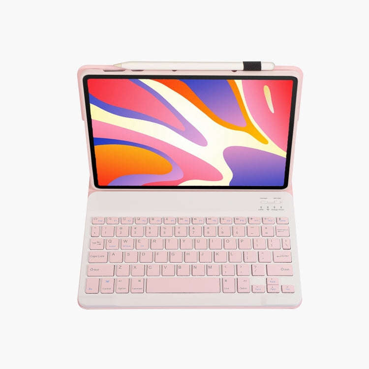For Huawei MatePad SE 11 2024 AH21 Ultra-thin Detachable Bluetooth Keyboard Leather Tablet Case(P...