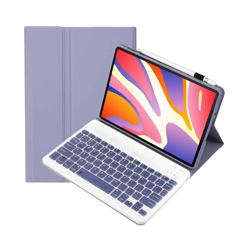 For Huawei MatePad SE 11 2024 AH21 Ultra-thin Detachable Bluetooth Keyboard Leather Tablet Case(L...