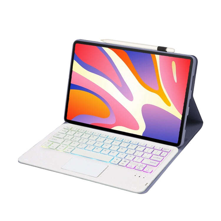 For Huawei MatePad SE 11 2024 AH21-AS Ultra-thin Detachable Backlight Bluetooth Keyboard Leather ...