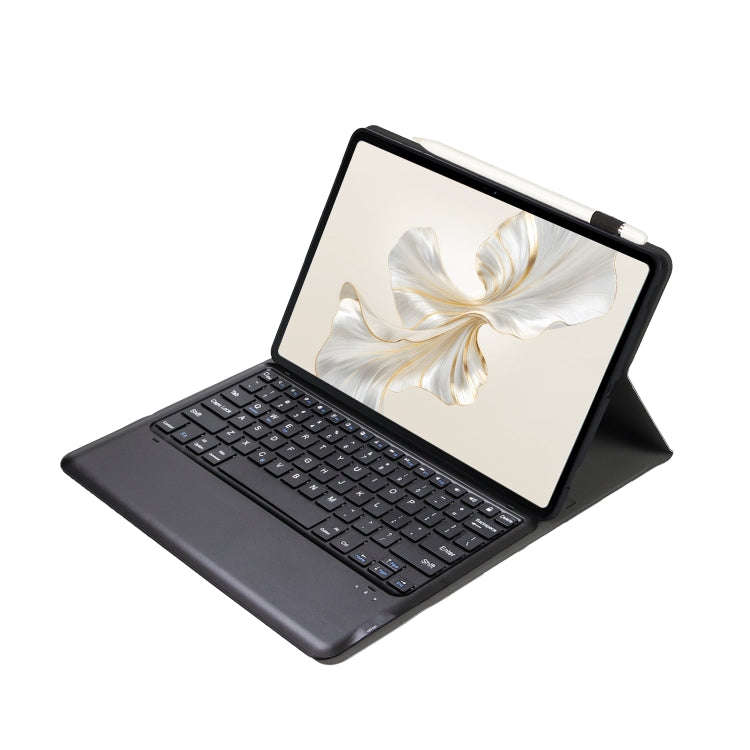 For Huawei MatePad Pro 12.2 Ultra-thin Detachable Bluetooth Keyboard Leather Tablet Case(Black)