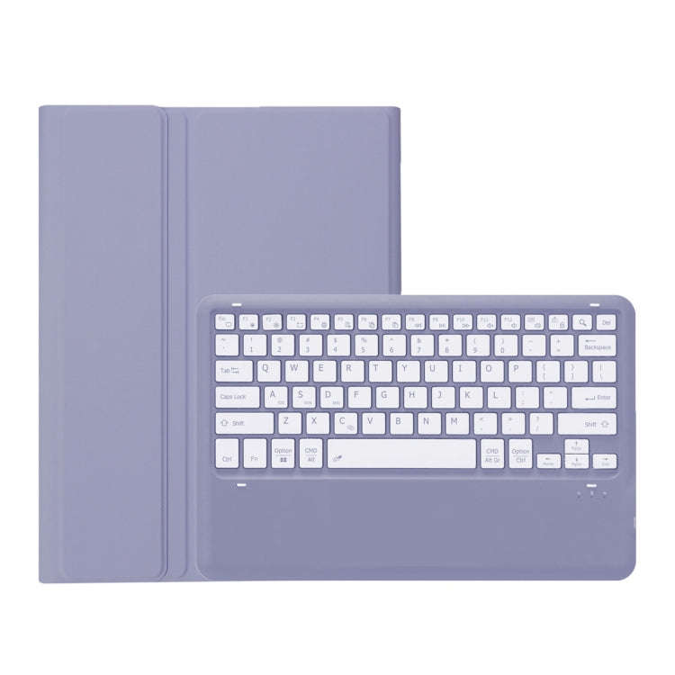 For Huawei MatePad Pro 12.2 Ultra-thin Detachable Bluetooth Keyboard Leather Tablet Case(Lavender...