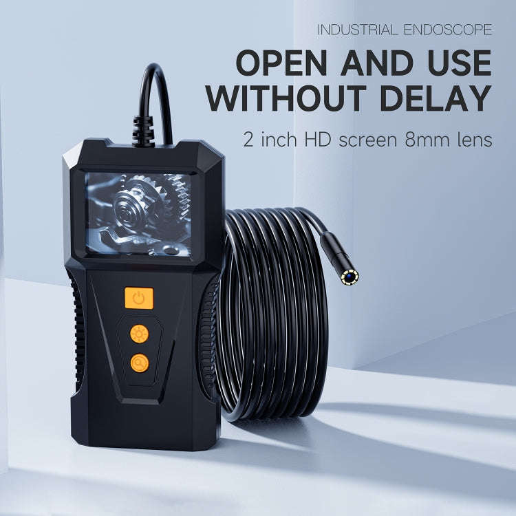 P230 8mm 2 inch Single Camera Endoscope with Screen, Length:20m