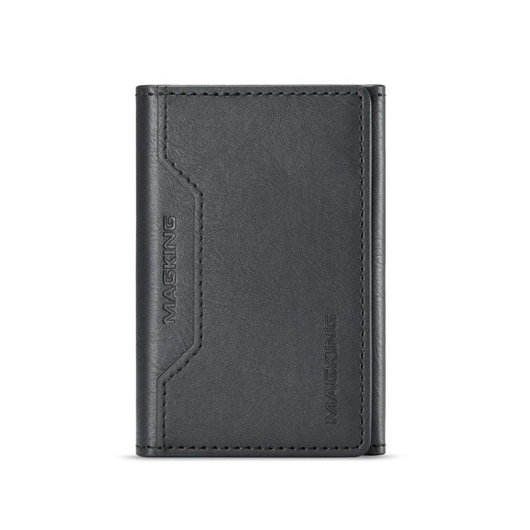 DG.MING MAGKING-K2 Series MagSafe RFID Card Bag(Black)
