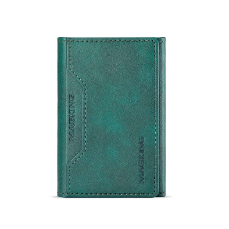 DG.MING MAGKING-K2 Series MagSafe RFID Card Bag(Green)
