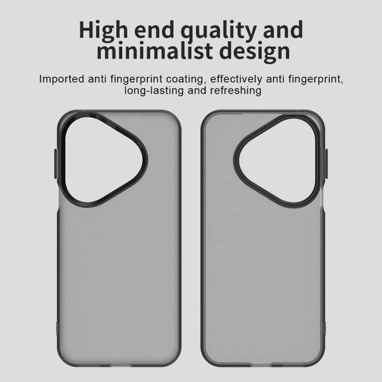 For Huawei Pura 80 Candy PC Hybrid TPU Shockproof Phone Case(Black)