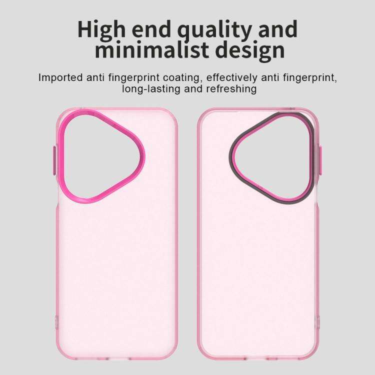 For Huawei Pura 80 Candy PC Hybrid TPU Shockproof Phone Case(Red)
