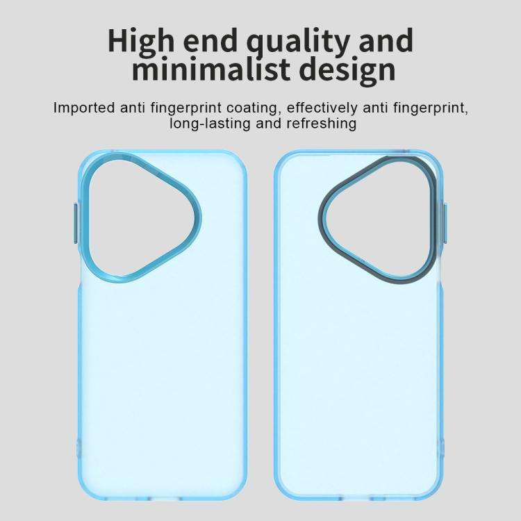 For Huawei Pura 80 Candy PC Hybrid TPU Shockproof Phone Case(Blue)