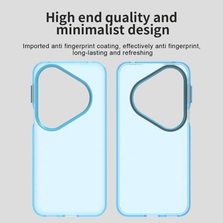 For Huawei Pura 80 Pro Candy PC Hybrid TPU Shockproof Phone Case(Blue)