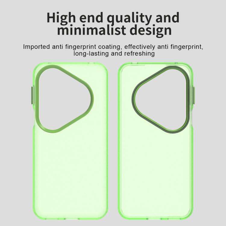 For Huawei Pura 80 Pro Candy PC Hybrid TPU Shockproof Phone Case(Green)