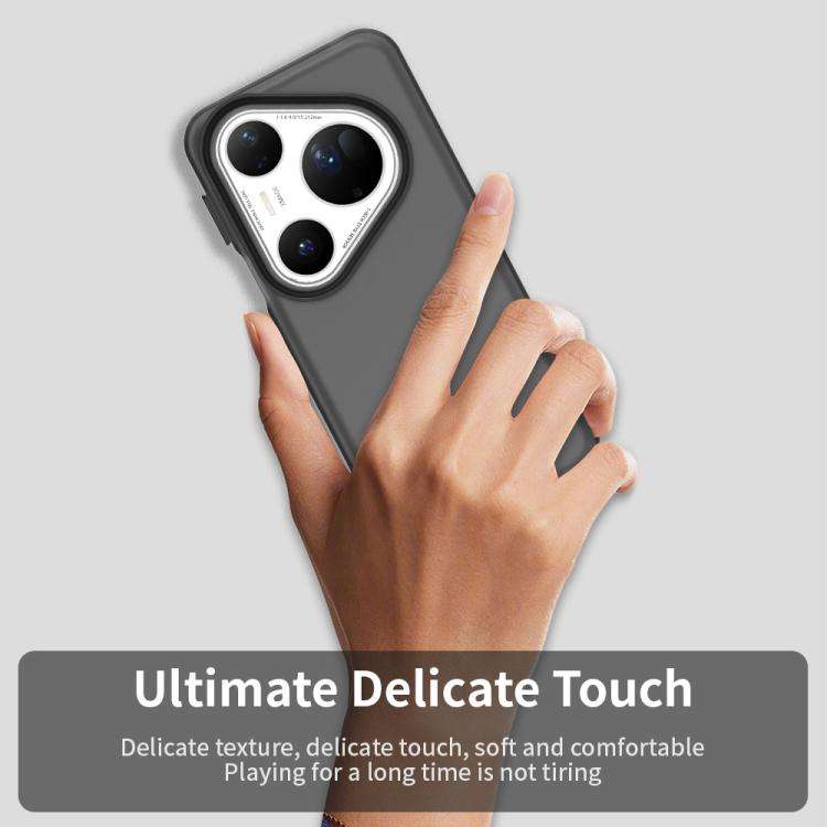 For Huawei Pura 80 Ultra Candy PC Hybrid TPU Shockproof Phone Case(Black)