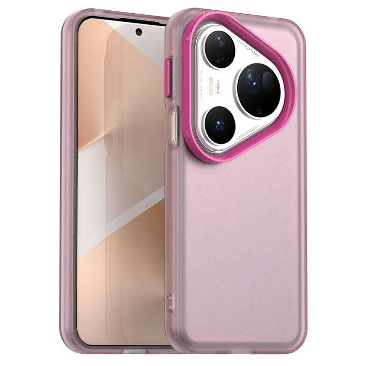 For Huawei Pura 80 Ultra Candy PC Hybrid TPU Shockproof Phone Case(Red)