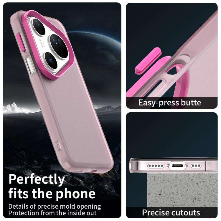 For Huawei Pura 80 Ultra Candy PC Hybrid TPU Shockproof Phone Case(Red)