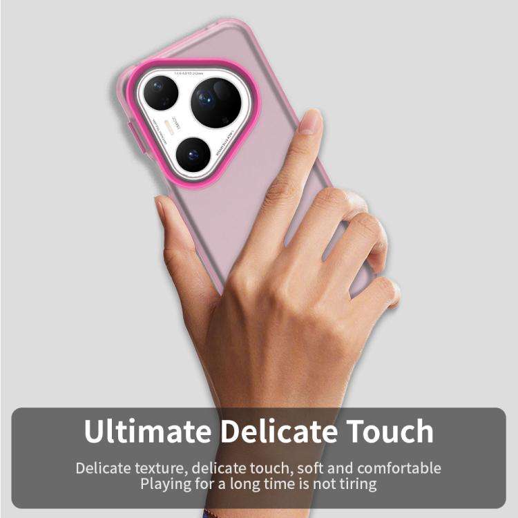 For Huawei Pura 80 Ultra Candy PC Hybrid TPU Shockproof Phone Case(Red)