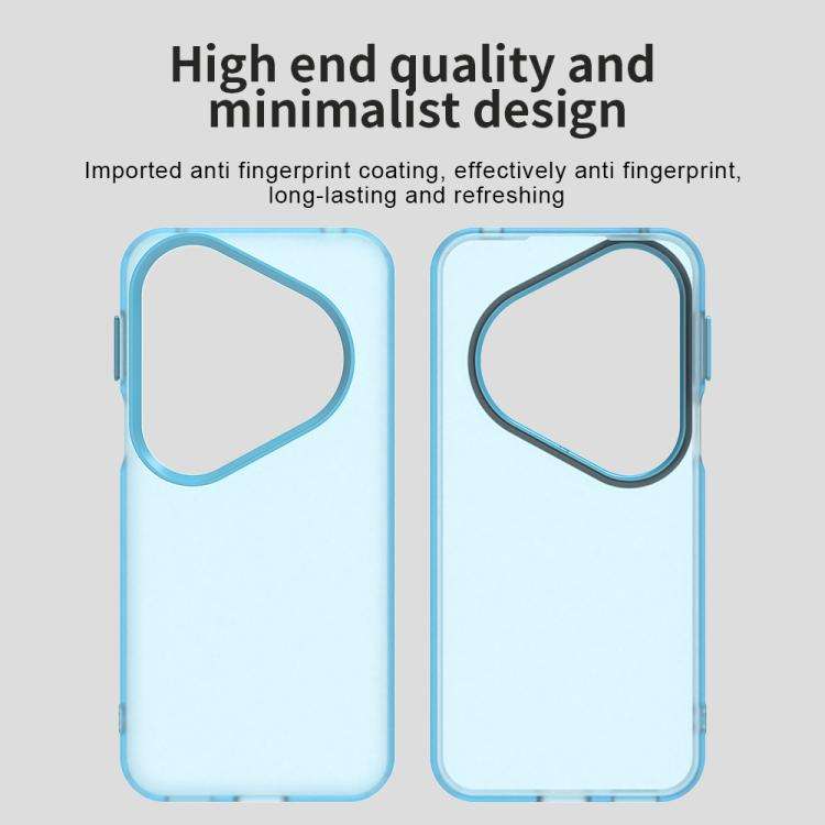 For Huawei Pura 80 Ultra Candy PC Hybrid TPU Shockproof Phone Case(Blue)