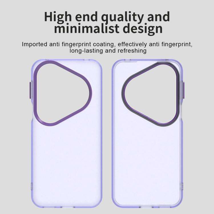 For Huawei Pura 80 Ultra Candy PC Hybrid TPU Shockproof Phone Case(Purple)