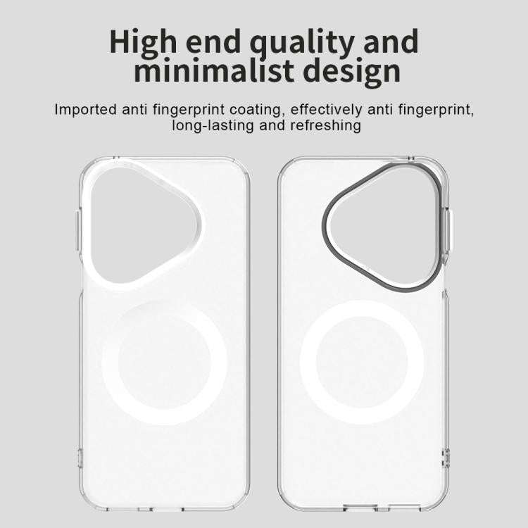 For Huawei Pura 80 Candy Magsafe PC Hybrid TPU Phone Case(White)