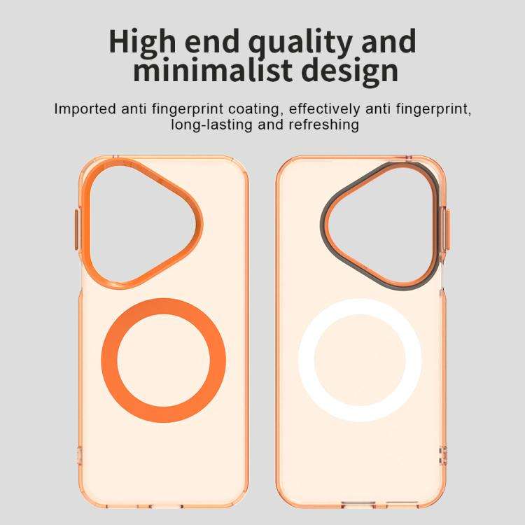 For Huawei Pura 80 Candy Magsafe PC Hybrid TPU Phone Case(Orange)