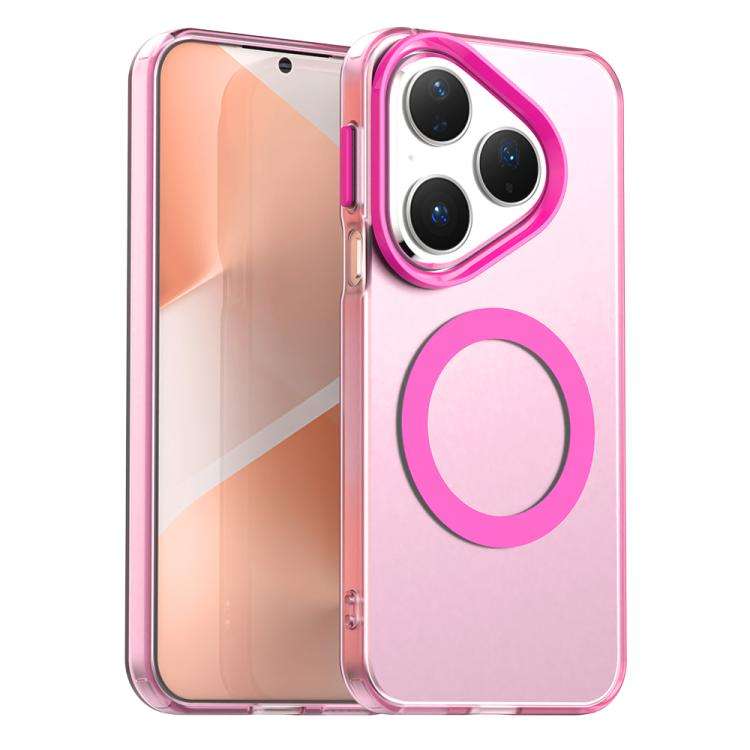 For Huawei Pura 80 Candy Magsafe PC Hybrid TPU Phone Case(Red)