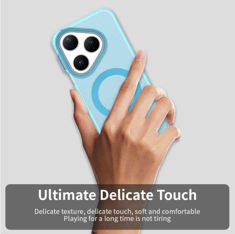 For Huawei Pura 80 Candy Magsafe PC Hybrid TPU Phone Case(Blue)