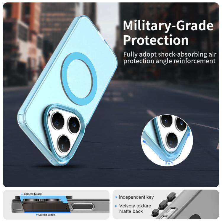 For Huawei Pura 80 Candy Magsafe PC Hybrid TPU Phone Case(Blue)