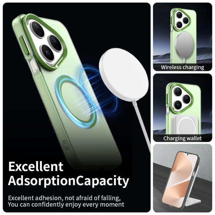 For Huawei Pura 80 Candy Magsafe PC Hybrid TPU Phone Case(Green)