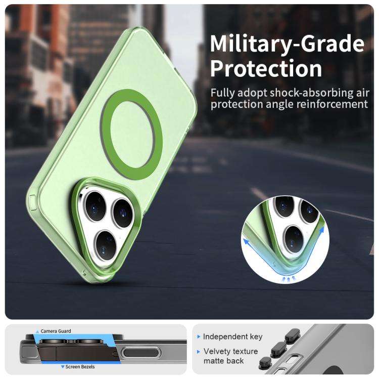 For Huawei Pura 80 Candy Magsafe PC Hybrid TPU Phone Case(Green)