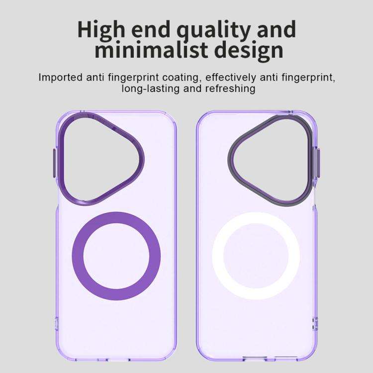 For Huawei Pura 80 Candy Magsafe PC Hybrid TPU Phone Case(Purple)