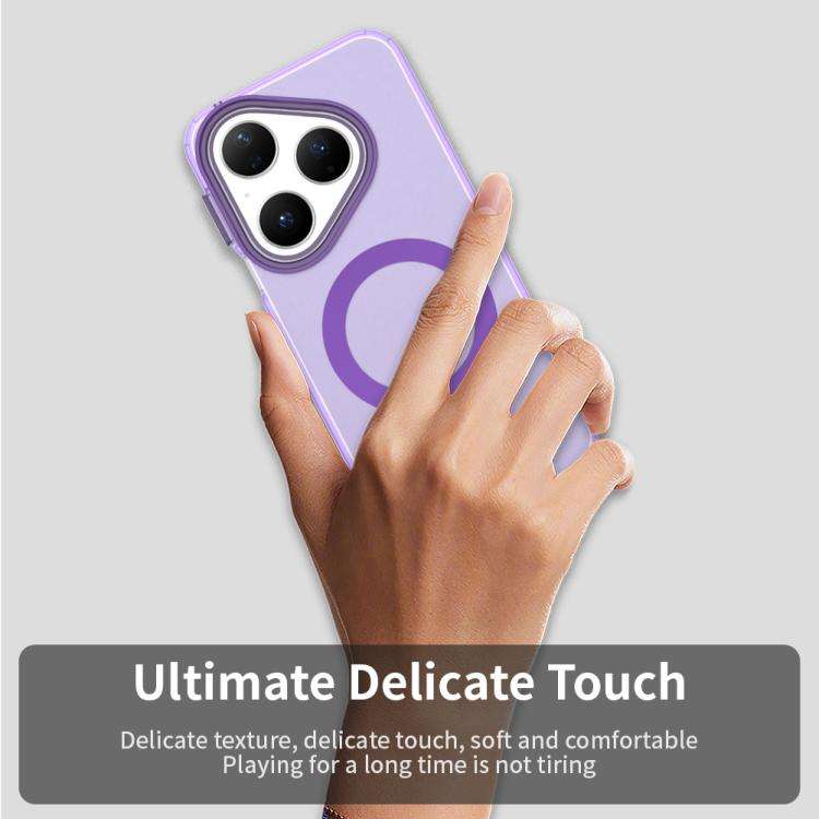 For Huawei Pura 80 Candy Magsafe PC Hybrid TPU Phone Case(Purple)