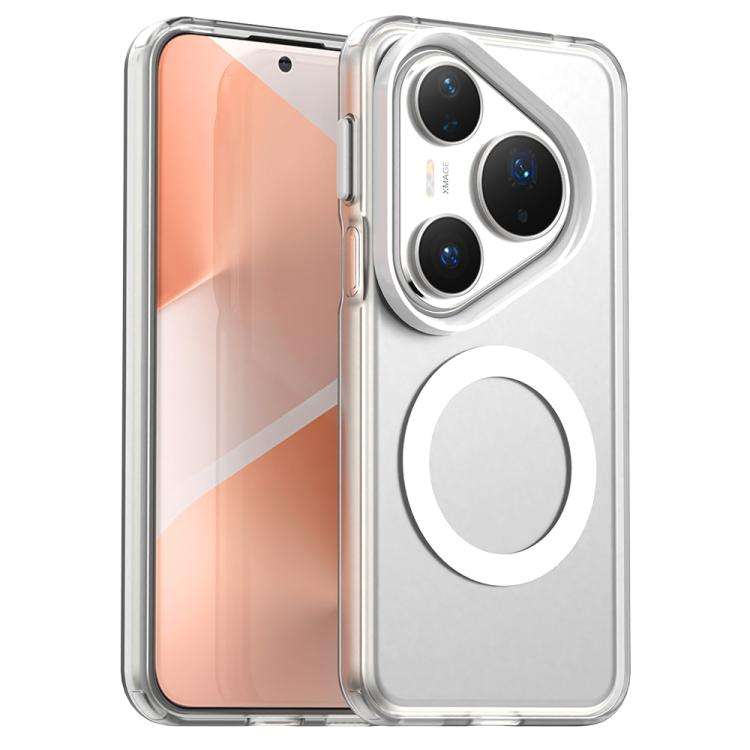 For Huawei Pura 80 Pro Candy Magsafe PC Hybrid TPU Phone Case(White)