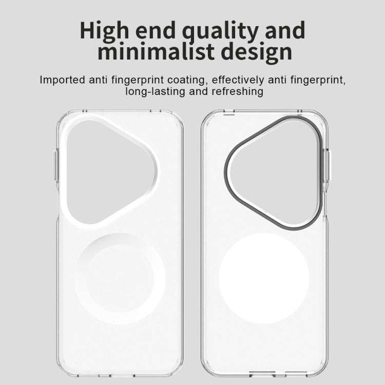 For Huawei Pura 80 Pro Candy Magsafe PC Hybrid TPU Phone Case(White)