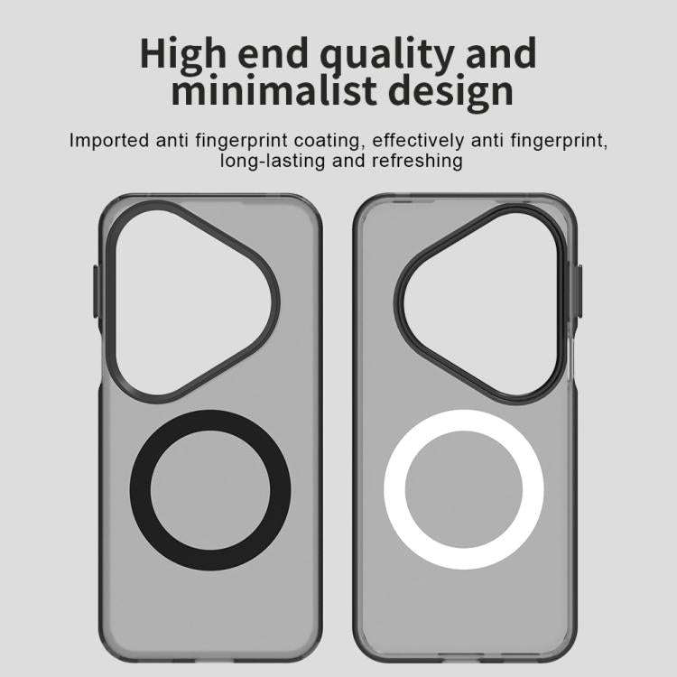 For Huawei Pura 80 Pro Candy Magsafe PC Hybrid TPU Phone Case(Black)