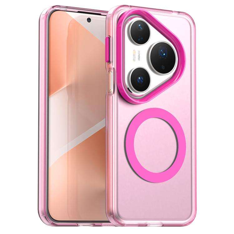 For Huawei Pura 80 Pro Candy Magsafe PC Hybrid TPU Phone Case(Red)