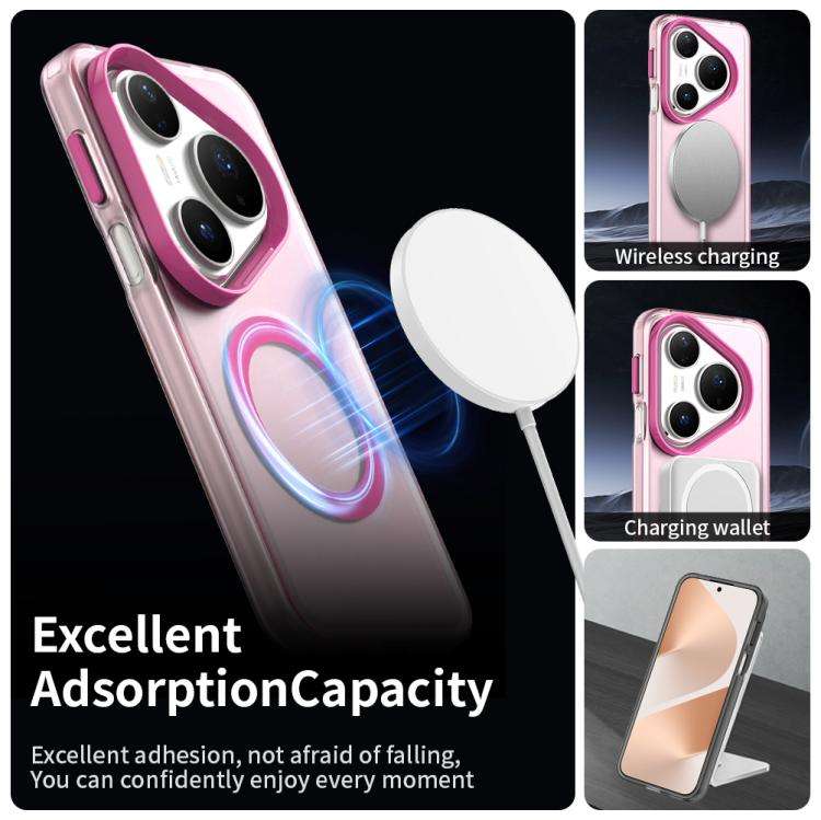 For Huawei Pura 80 Pro Candy Magsafe PC Hybrid TPU Phone Case(Red)