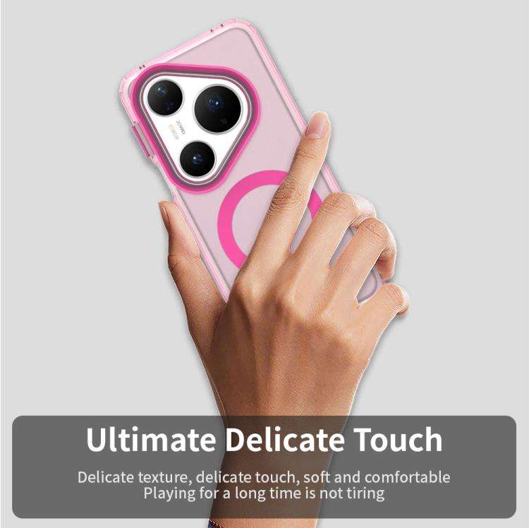 For Huawei Pura 80 Pro Candy Magsafe PC Hybrid TPU Phone Case(Red)