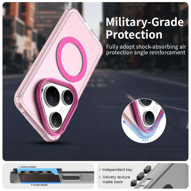For Huawei Pura 80 Pro Candy Magsafe PC Hybrid TPU Phone Case(Red)
