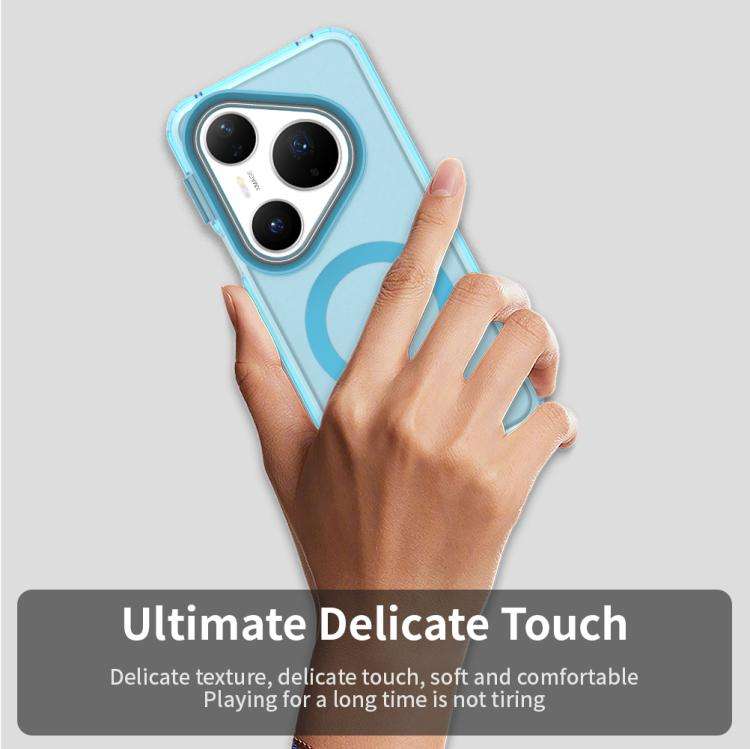 For Huawei Pura 80 Pro Candy Magsafe PC Hybrid TPU Phone Case(Blue)