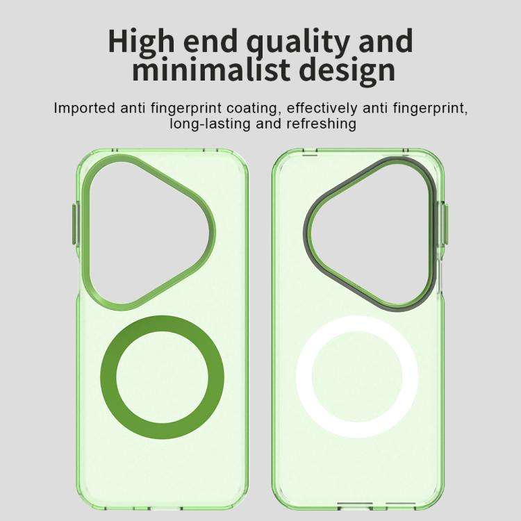 For Huawei Pura 80 Pro Candy Magsafe PC Hybrid TPU Phone Case(Green)
