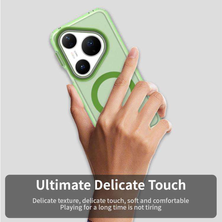 For Huawei Pura 80 Pro Candy Magsafe PC Hybrid TPU Phone Case(Green)